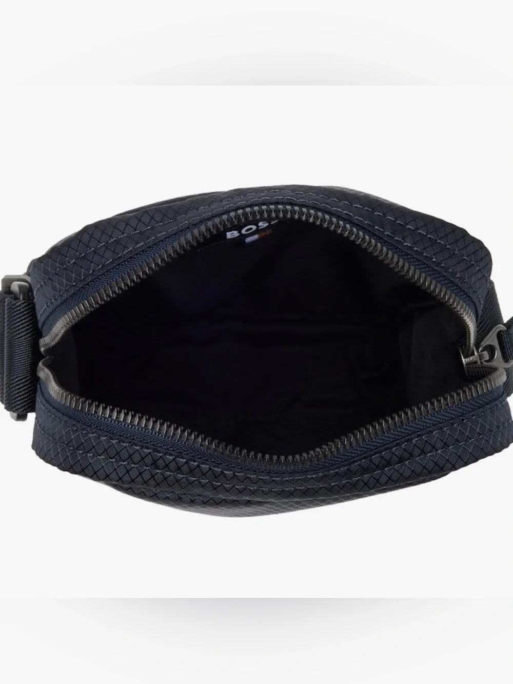 HUGO BOSS Pixel Black Ripstop Crossbody Bag NWT 50549910